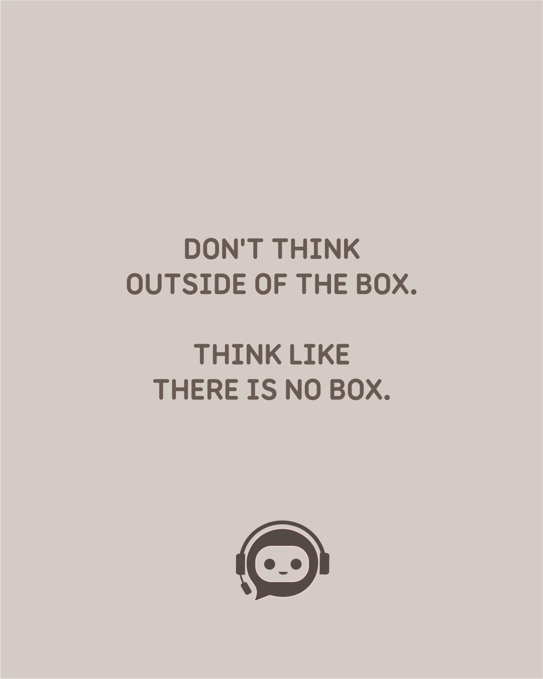 Inboxa quote card Instagram post
