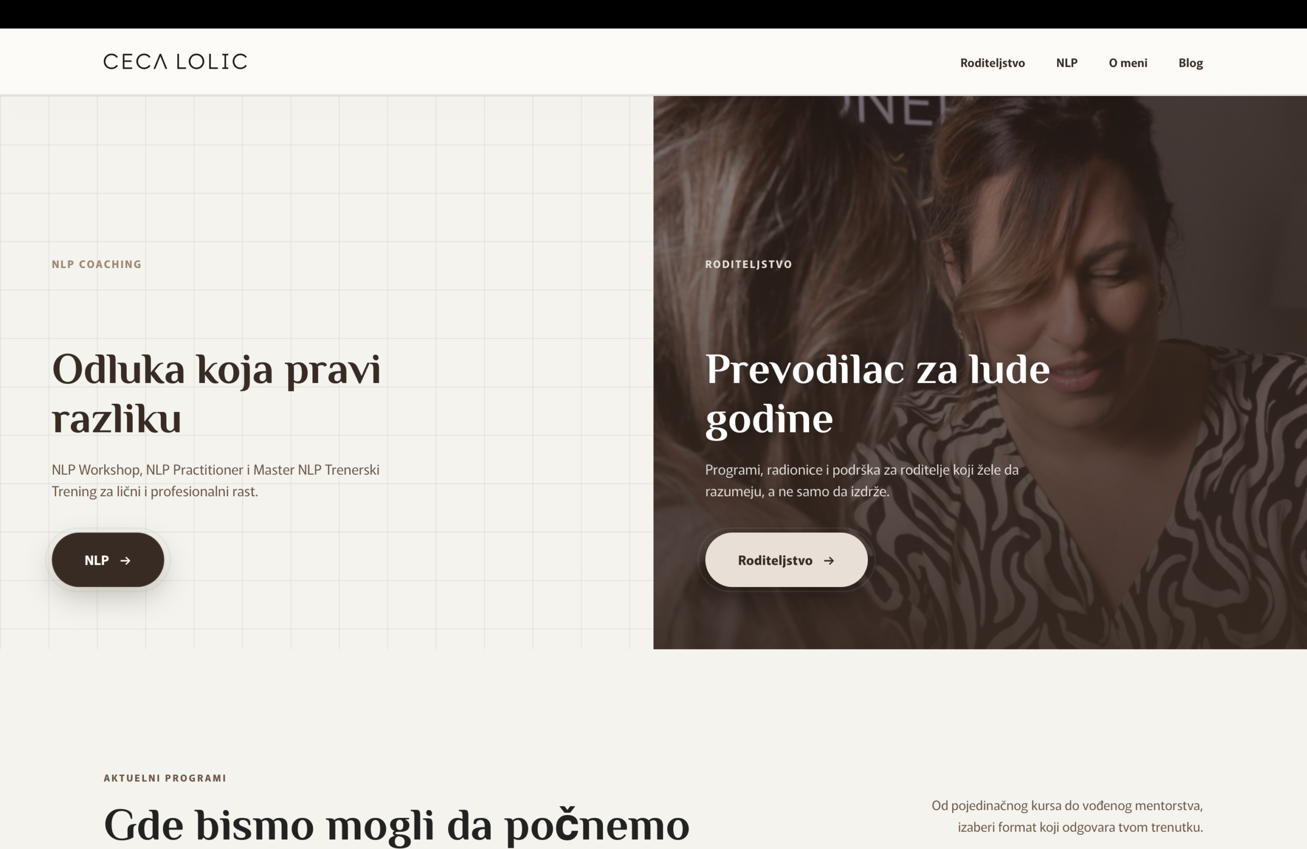 The Ceca Lolic website